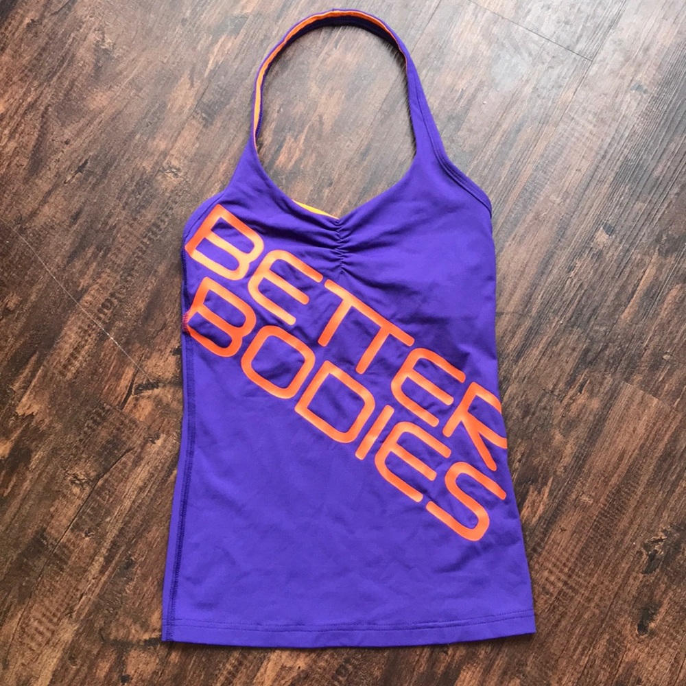 Better Bodies Halter Top with Built-in Bra